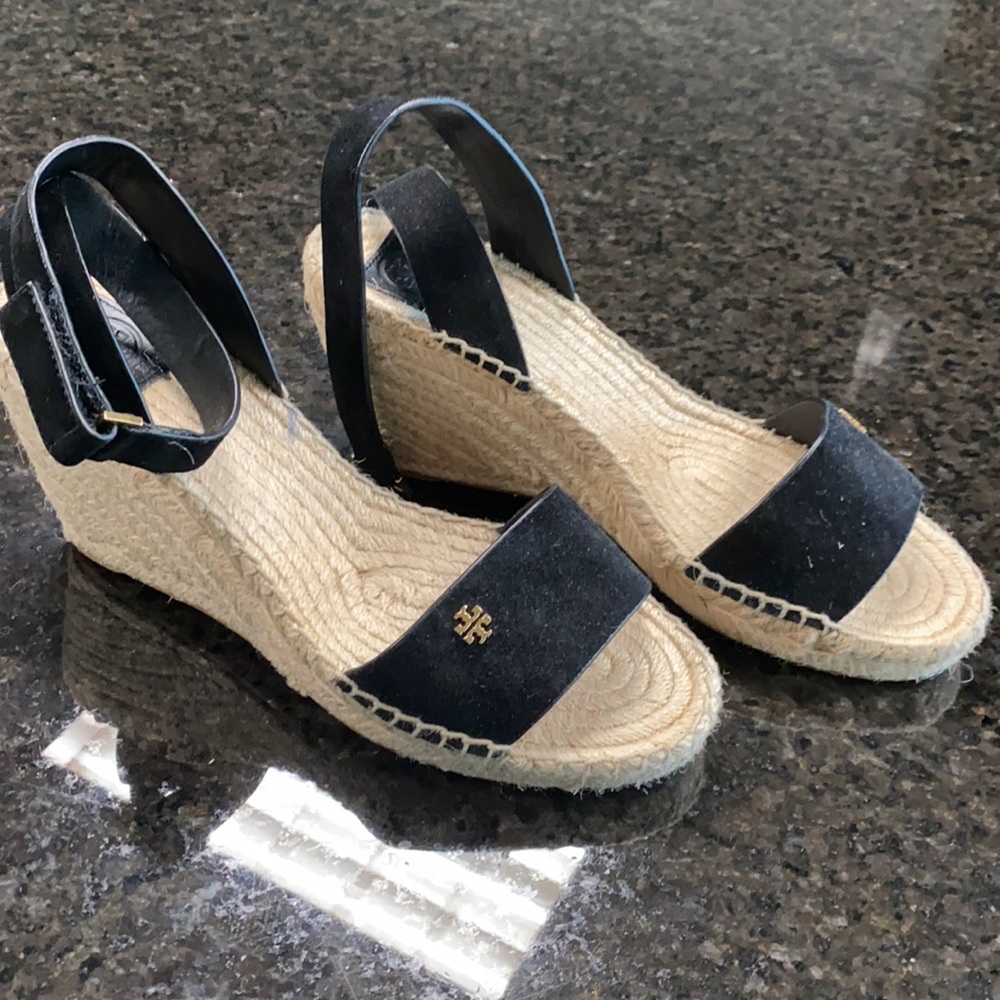 New Tory Burch Espadrille Wedge - 9 1/2
